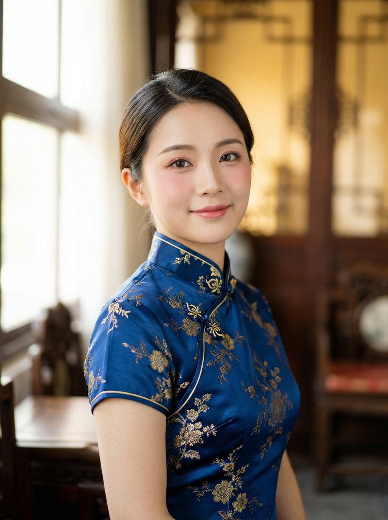 陈美娇旗袍写真视频
